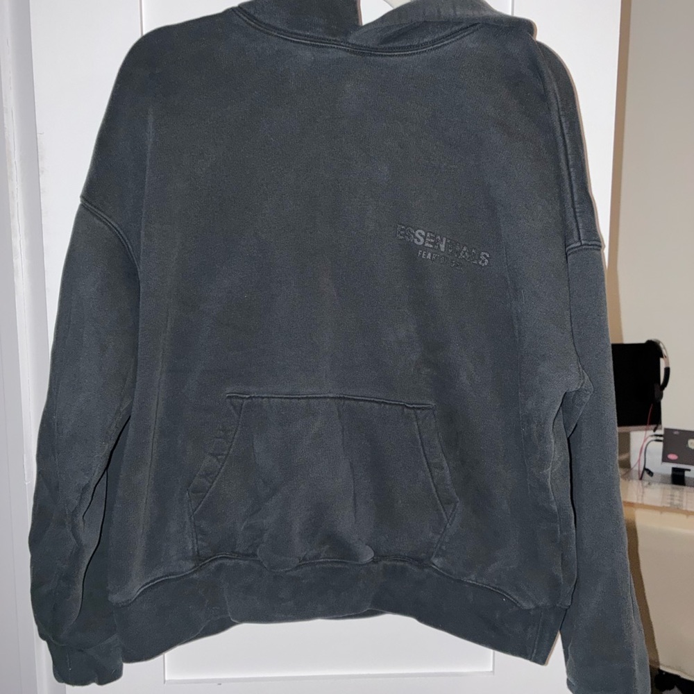 Fear of God Essentials Charcoal Hoodie